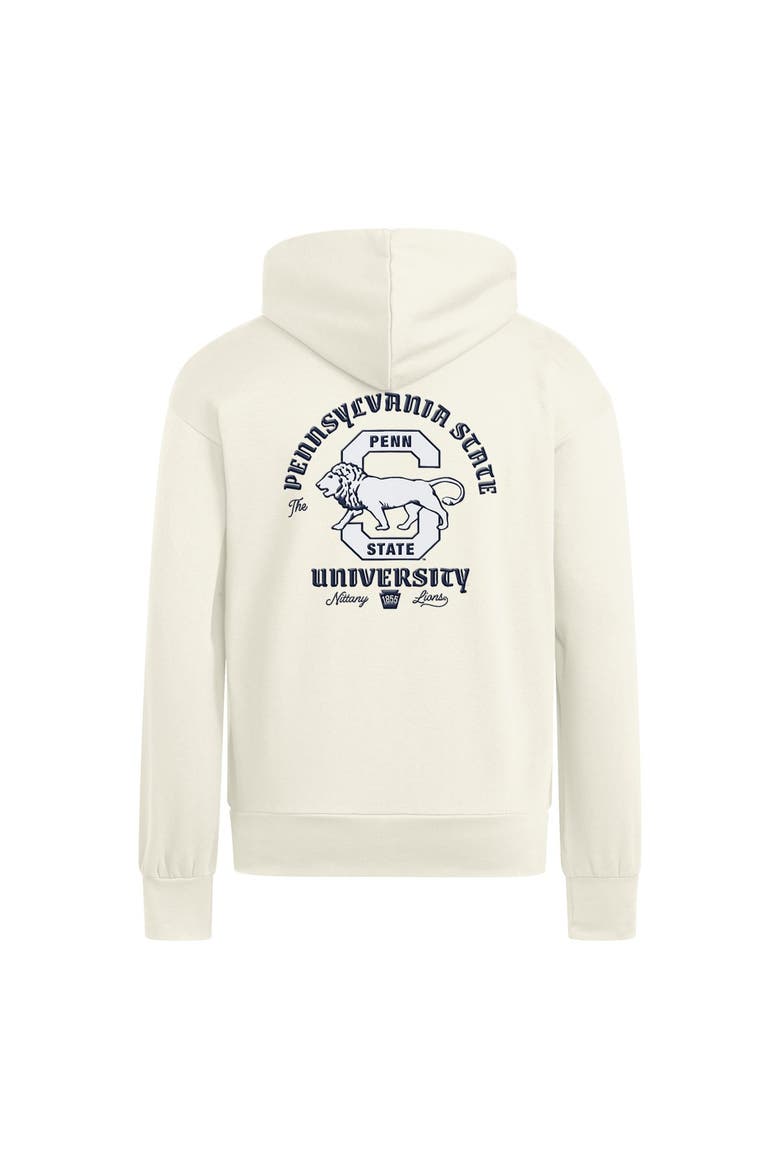 Men's adidas Cream Penn State Nittany Lions Vintage Vault Premium Hoodie, Alternate, color, Cream