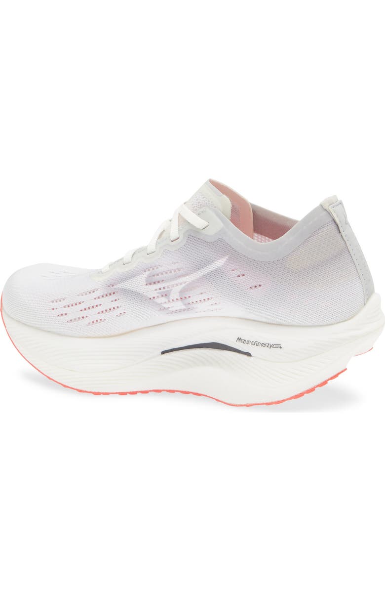 Mizuno Wave Rebellion Pro 2 Running Shoe, Alternate, color, White-Harbor Mist