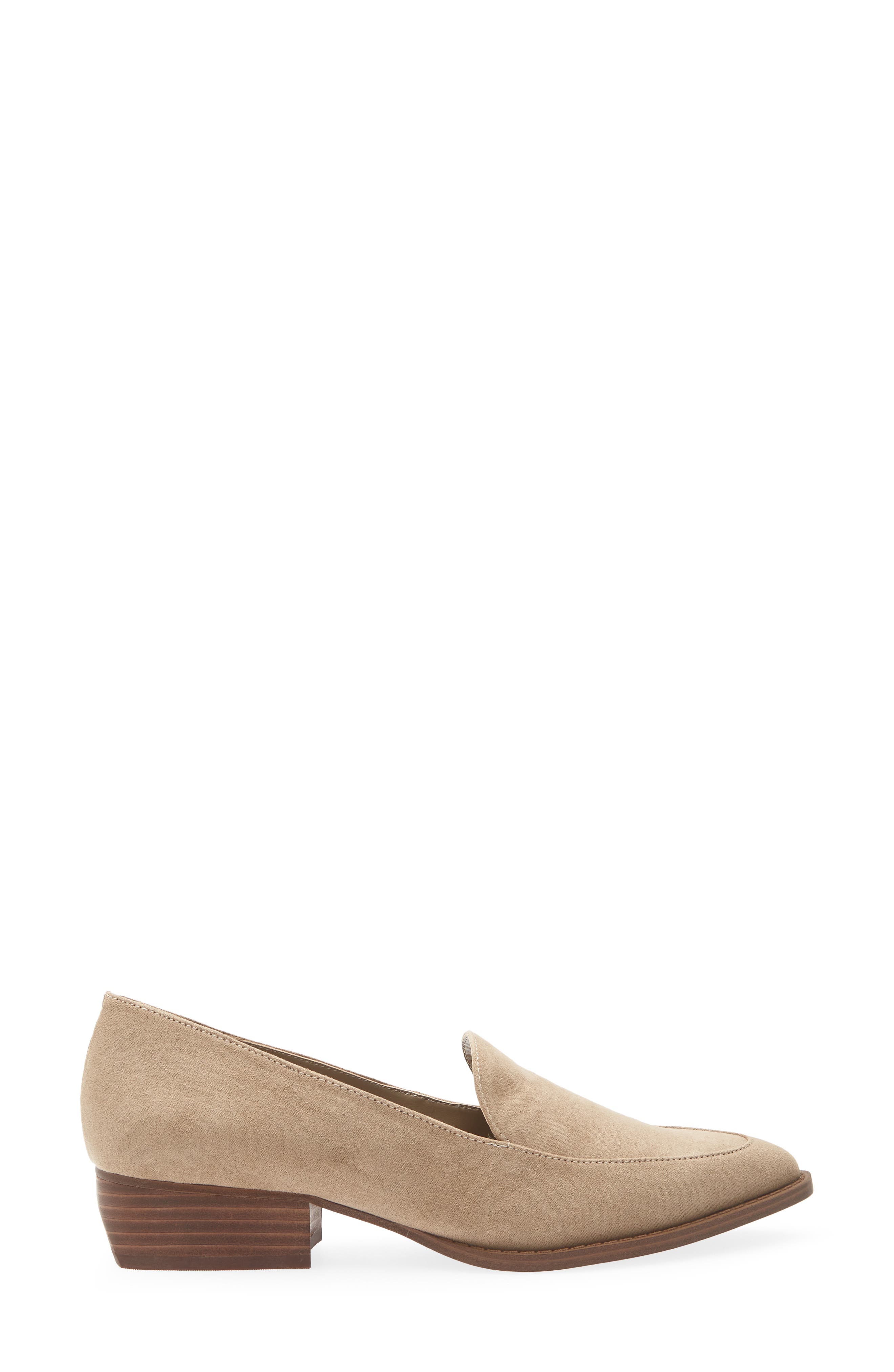 Becarda Pointed Toe Loafer Pump, Alternate, color, TORTILLA