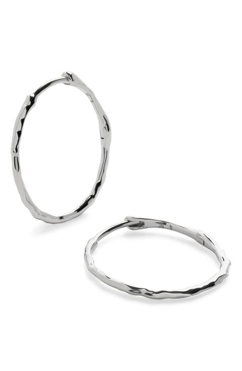 Medium Siren Hoop Earrings