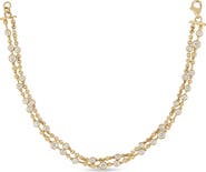 Bony Levy 18K Gold Monaco Diamond Line Bracelet