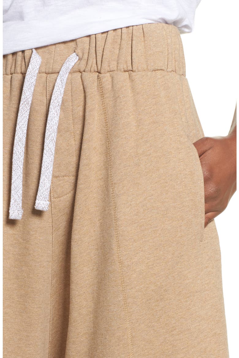 Britt Lounge Culottes, Alternate, color, TAN MARLE