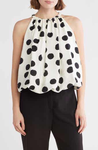PATRIZIA LUCA Abstract Dot Bubble Top