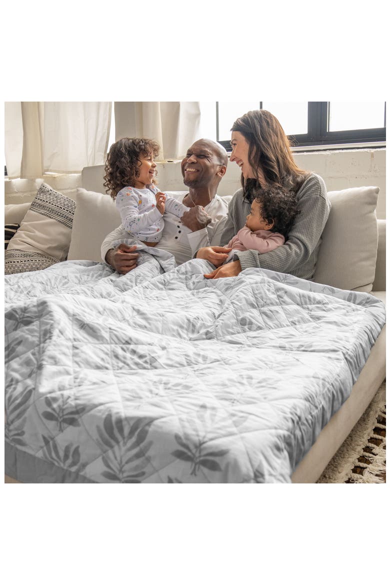 Embrace Lounge Weighted Blanket, Alternate, color, ZENITH
