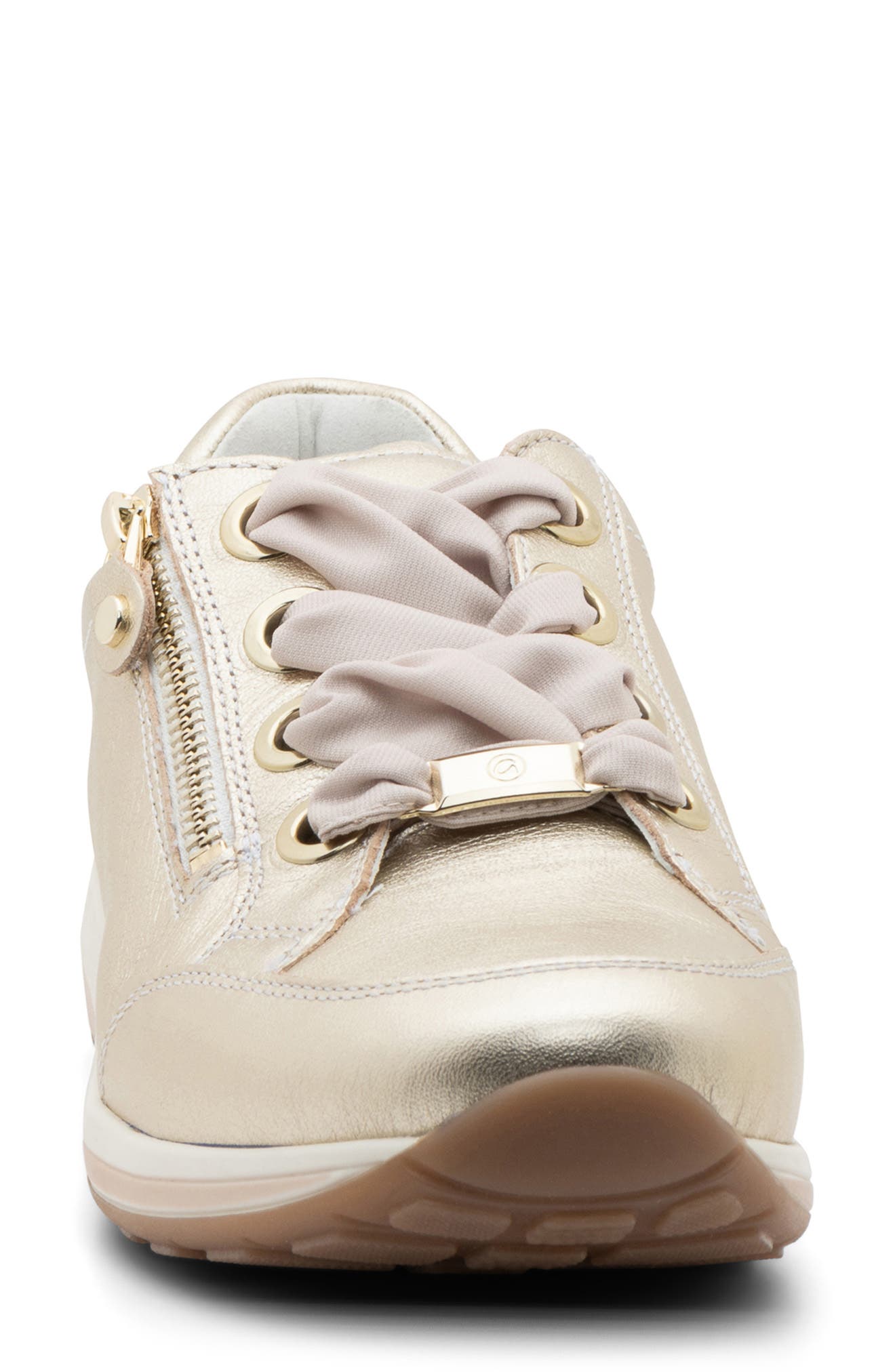 Ollie Sneaker, Alternate, color, PLATINUM