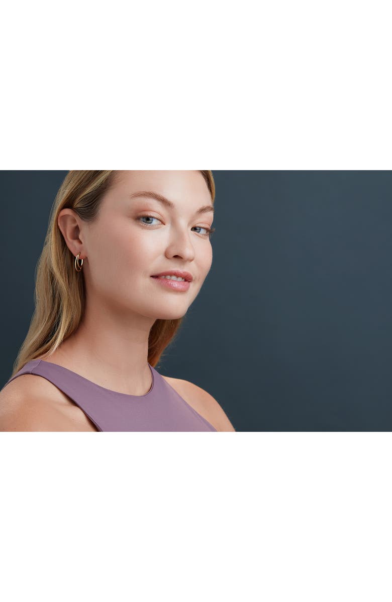 Bony Levy 14K Gold Double Hoop Earrings, Alternate, color,