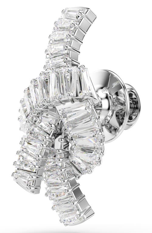 Swarovski Matrix Tack Knot Drop Earrings