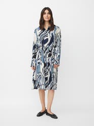 Masai Copenhagen MaNeile Long Sleeve Waist Belt Dress
