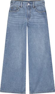 Levi's Kids' Adjustable Waist Wide Leg Jeans
