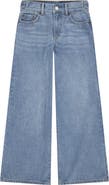 Levi's Kids' Adjustable Waist Wide Leg Jeans