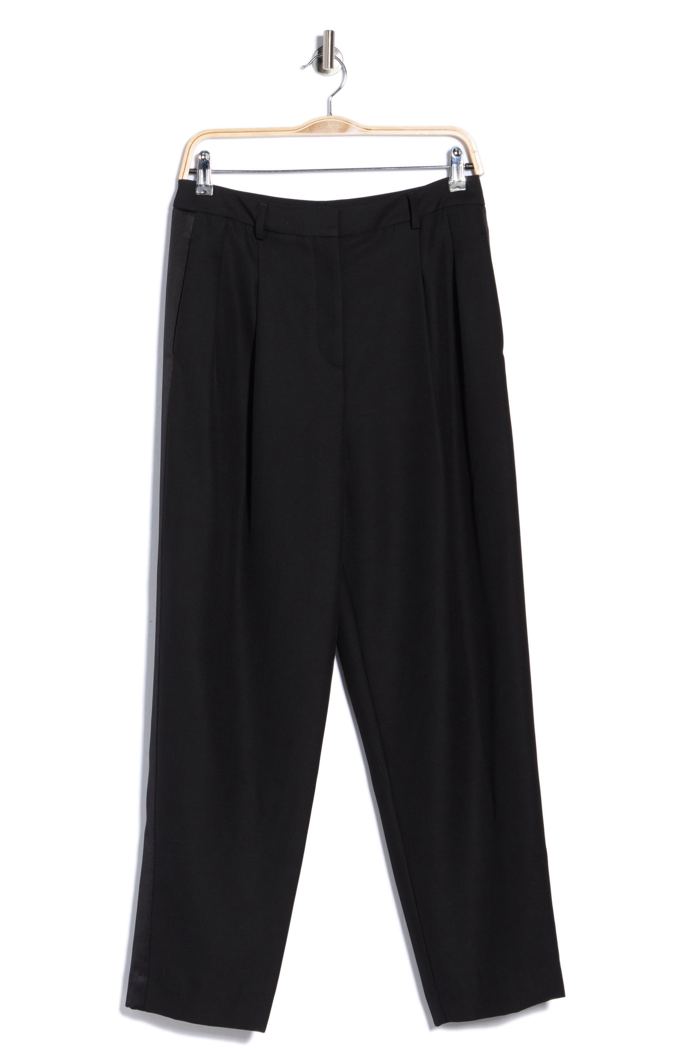 Cornelia St Tuxedo Stripe Virgin Wool Pants