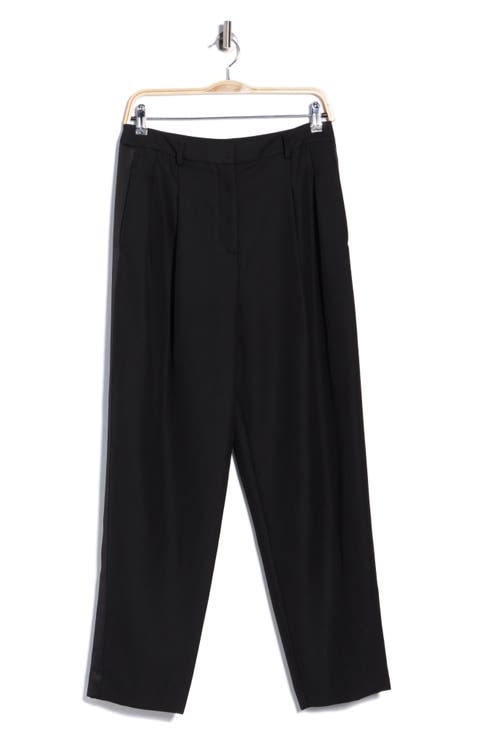 Cornelia St Tuxedo Stripe Virgin Wool Pants