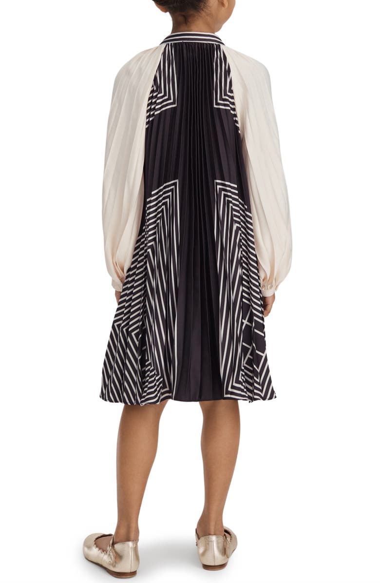 Reiss Kids' Bay Long Sleeve Dress, Alternate, color, 