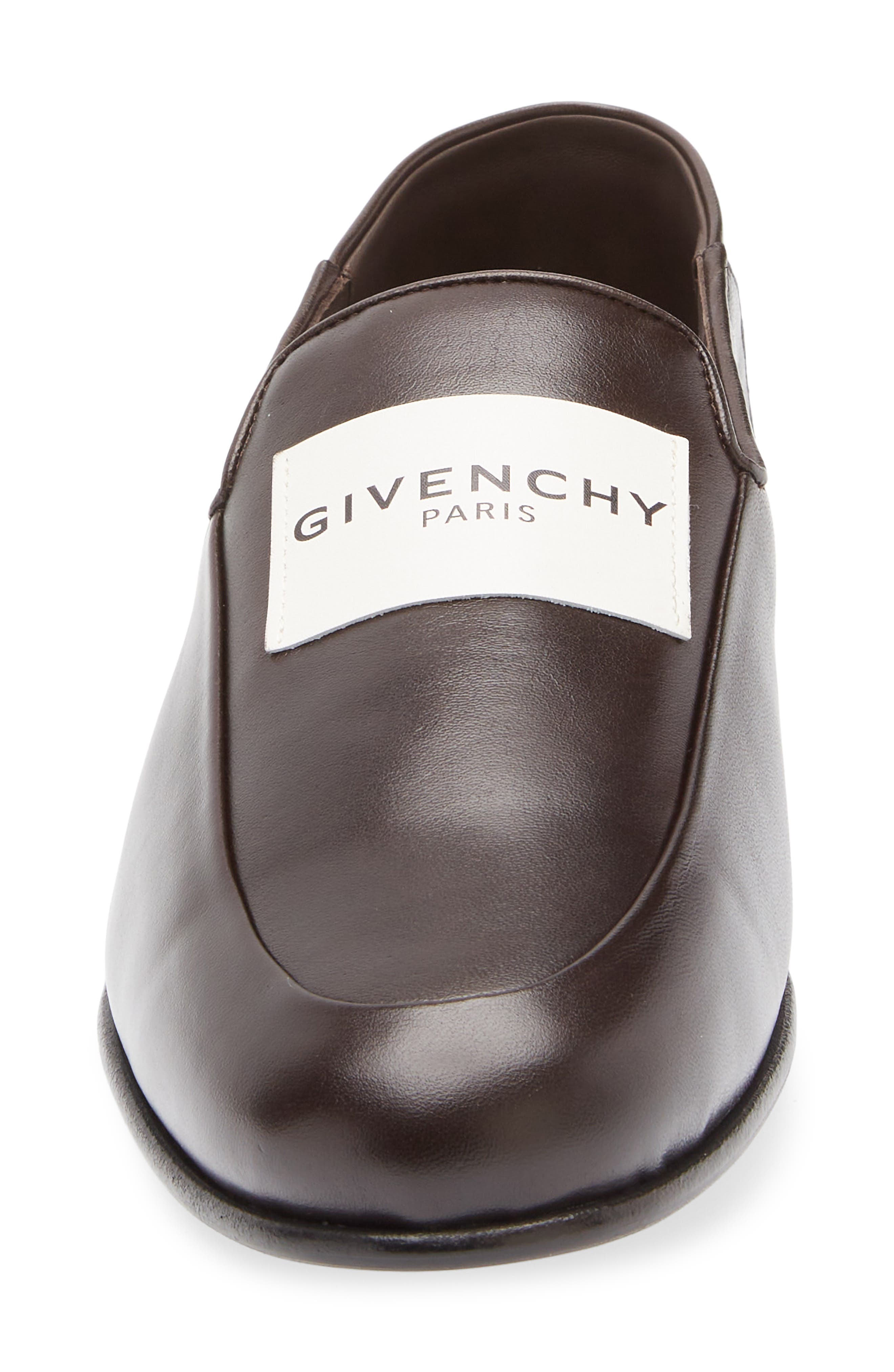 Givenchy Exclusive Label Loafer, Alternate, color, Chocolate