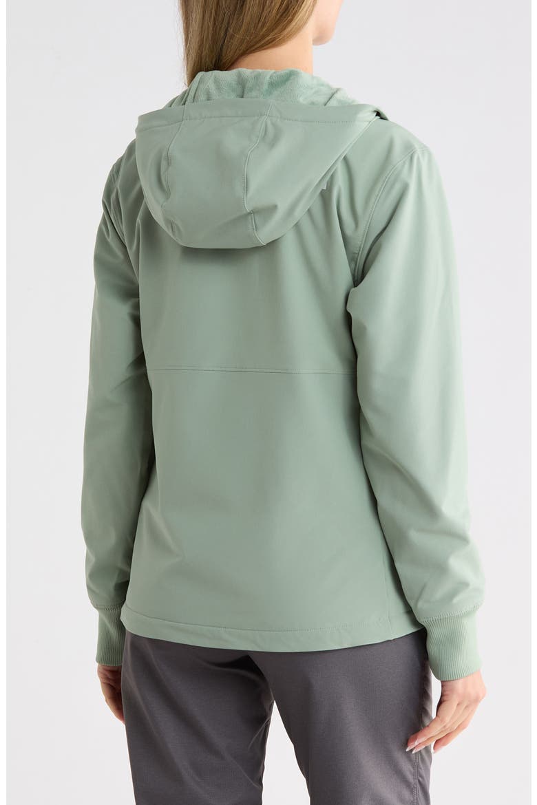 Shelbe Raschel Zip Hoodie, Alternate, color, SLATE MOSS