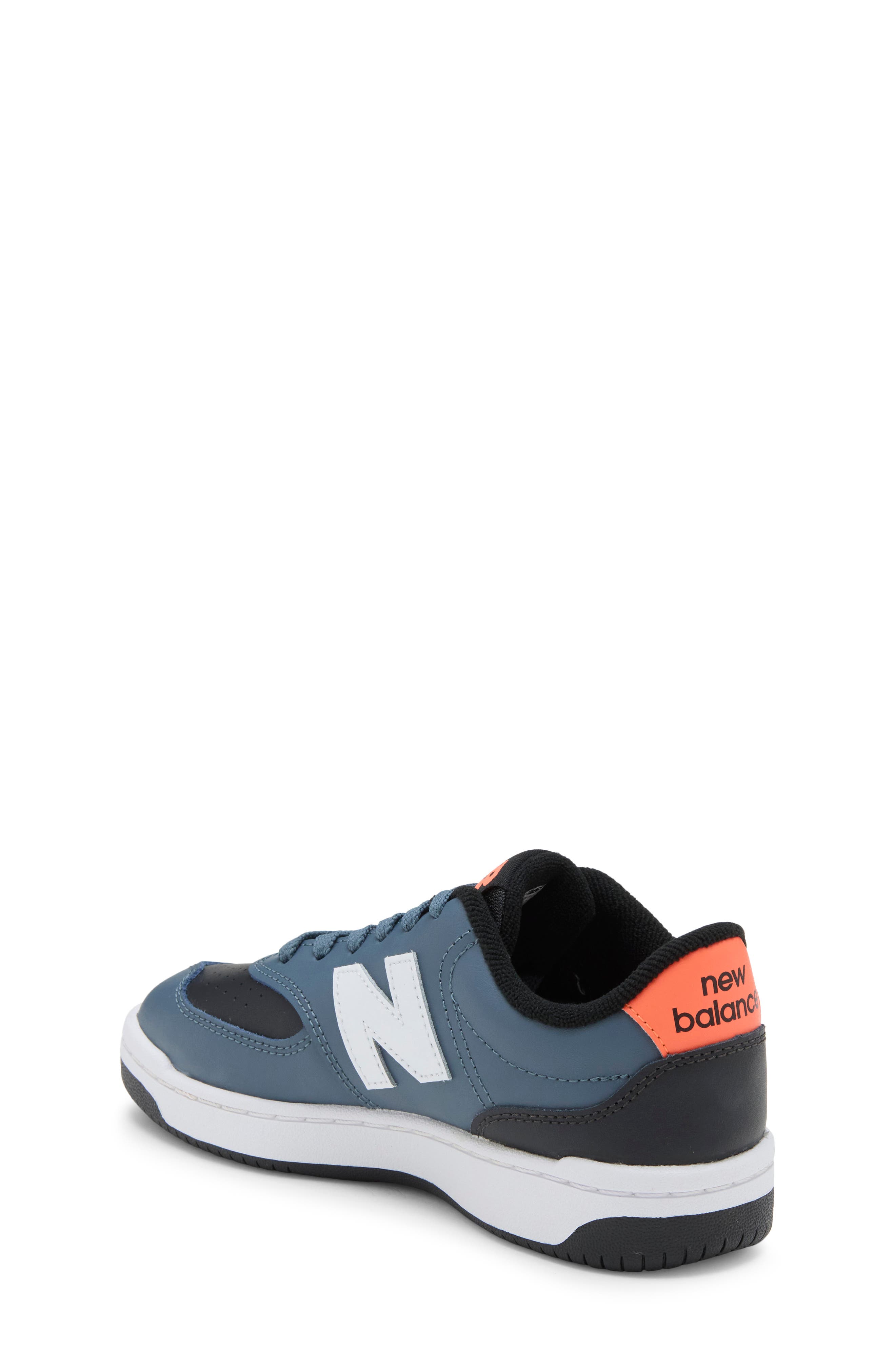 BB80 Basketball Sneaker, Alternate, color, GREY MATTER/ TANGERINE HEAT