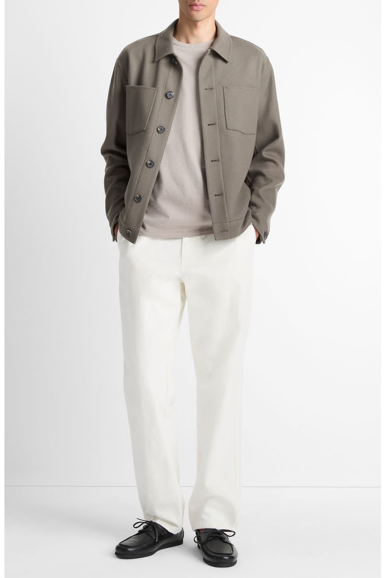 Splittable Wool Blend Shop Jacket, Alternate, color, SMOKE