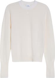 Courrèges Fitted Merino Lambswool Sweater