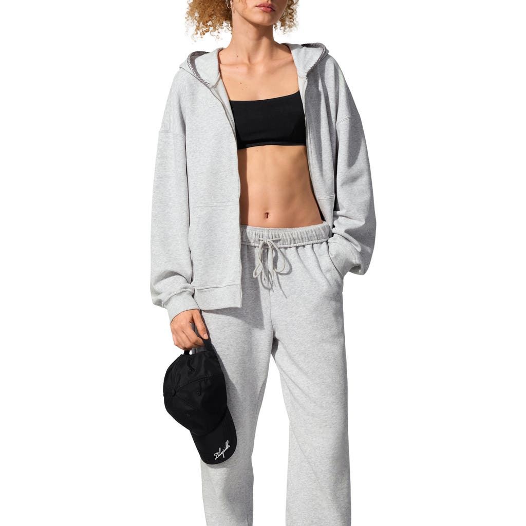 Lilysilk Seamflow Verge Hoodie In Gray