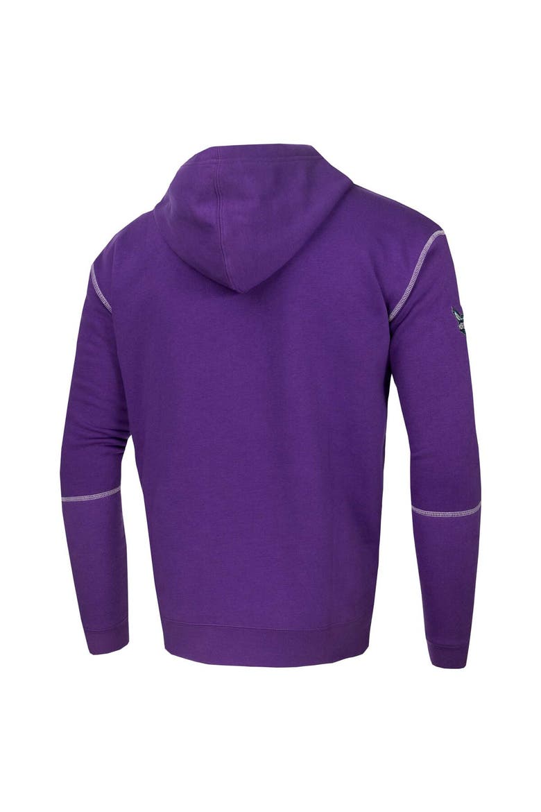 Unisex Purple Stadium Essentials Charlotte Hornets Monument Pullover Hoodie, Alternate, color, Purple