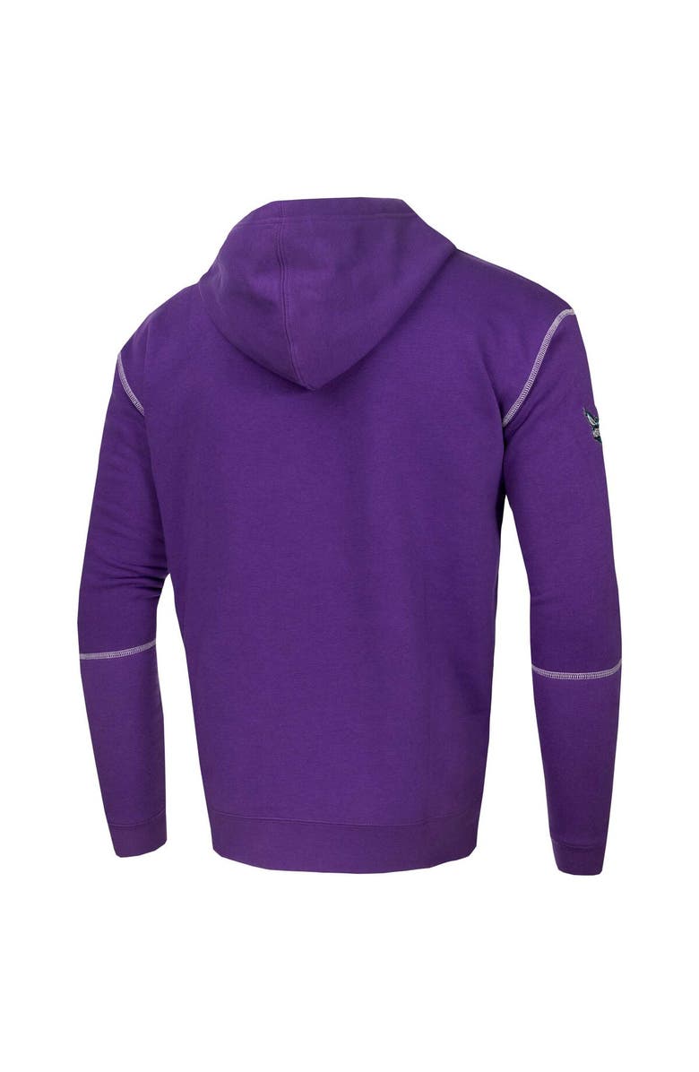 Stadium Essentials Unisex Purple Stadium Essentials Charlotte Hornets Monument Pullover Hoodie, Alternate, color, Purple
