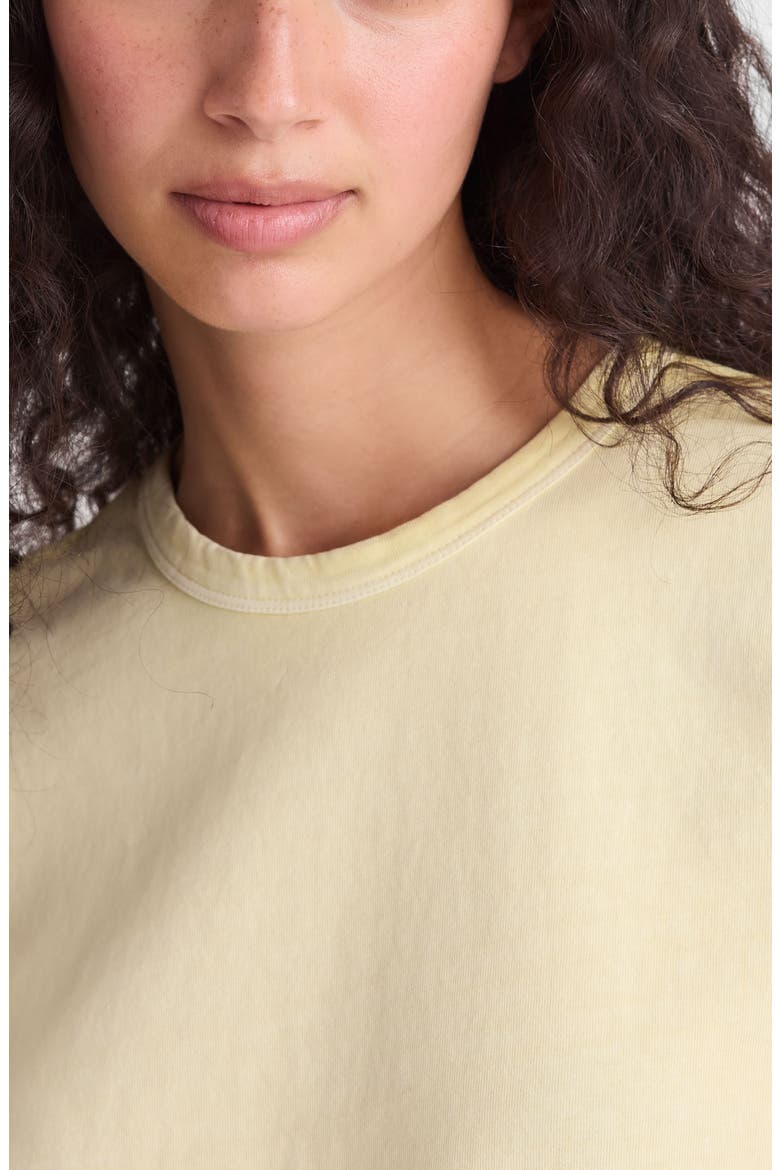 Perfect Crewneck T-Shirt, Alternate, color, CANDLELIGHT
