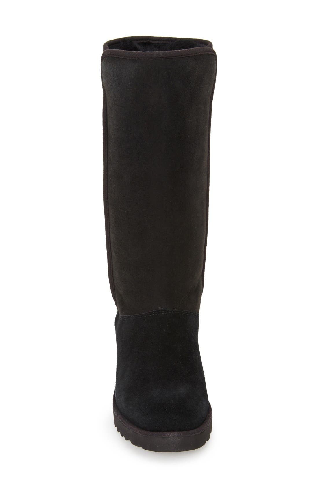 Kara - Classic Slim™ Water Resistant Tall Boot, Alternate, color, BLACK SUEDE
