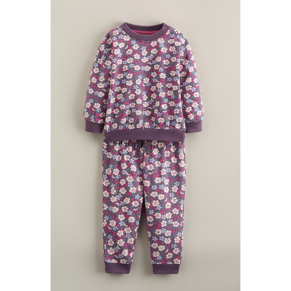 Tucker + Tate Print Fleece Sweatshirt & Joggers Set In Multi