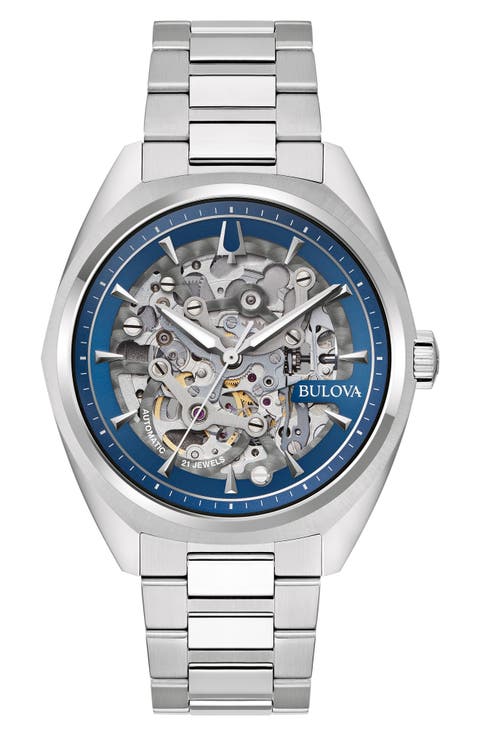 BULOVA ノベルティー付き！ブローバ 腕時計 メンズ 自動巻き