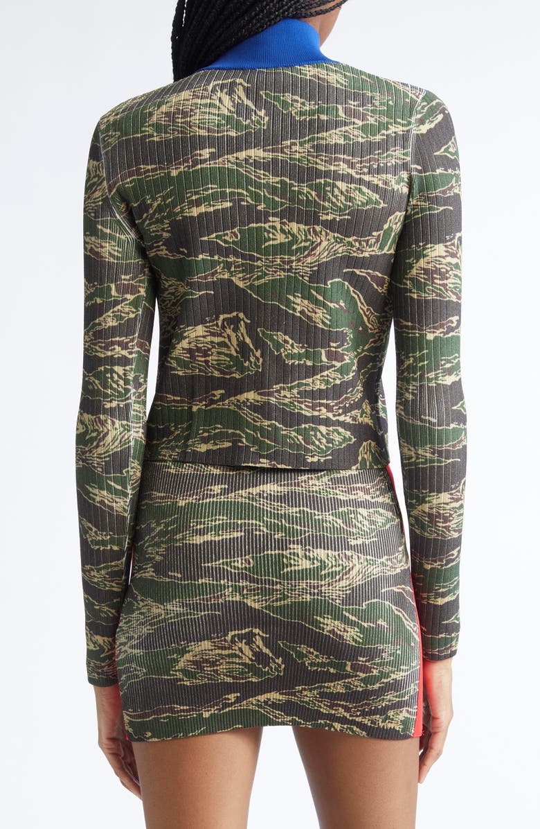 DIESEL<sup>®</sup> M-Camut Zip Cardigan, Alternate, color, Sage