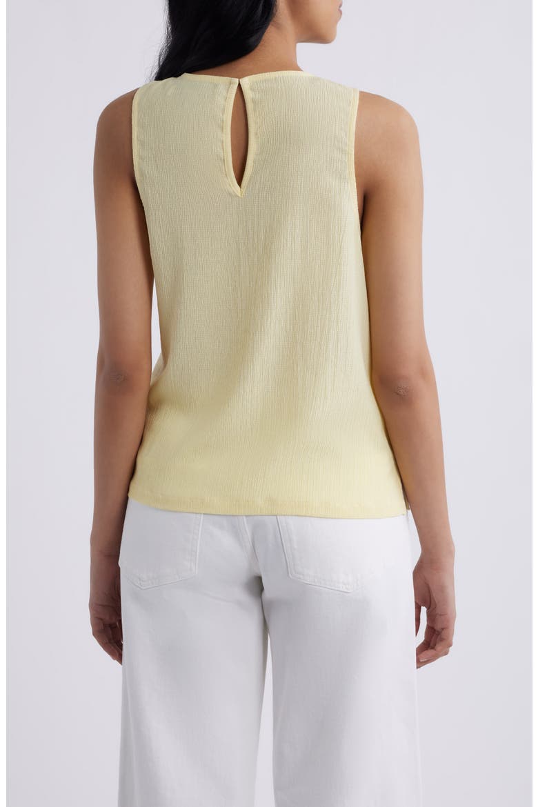 Crinkle A-Line Tank, Alternate, color, YELLOW