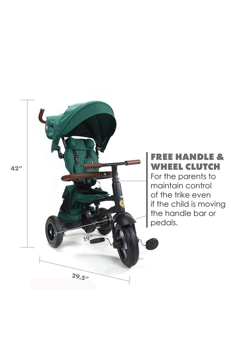 Posh Baby & Kids Rito Plus 3-in-1 Folding Stroller/Trike, Alternate, color, Alpine Green