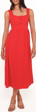 Petal & Pup Melrose Sleeveless Midi Dress
