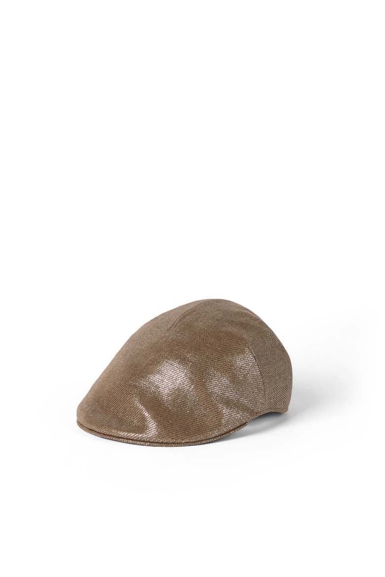 Sparkling flat hat, Main, color, Brown