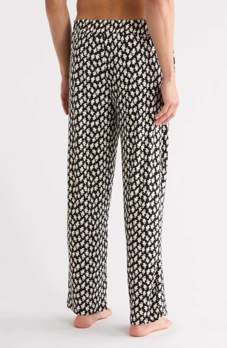ENZOS INACTIVE WEAR Pajama Pants, Alternate, color, Ghost Print