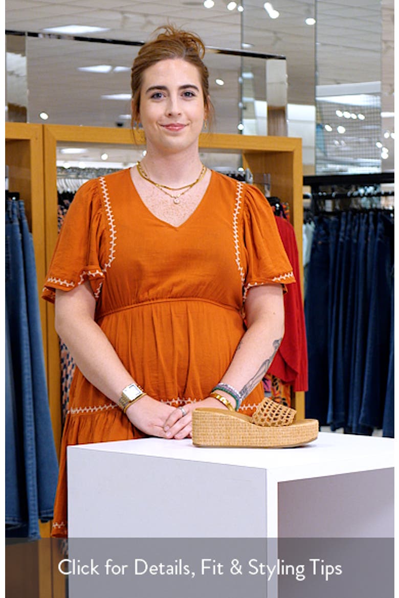 Brandy Platform Wedge Slide Sandal video