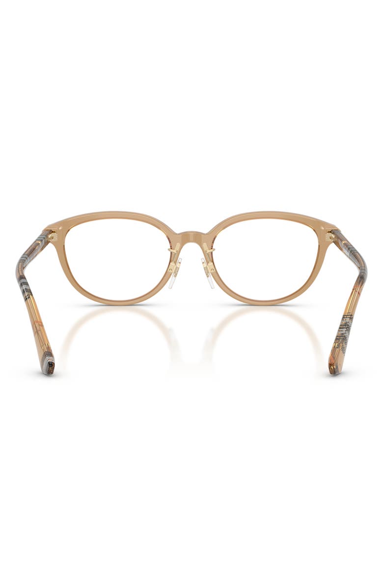 Burberry 50mm Phantos Optical Glasses, Alternate, color,