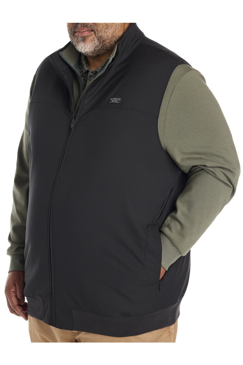 Big & Tall Wanderlust Rip Stop Vest, Alternate, color, BLACK