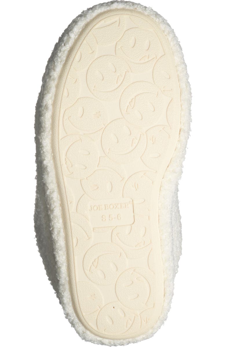 JOE BOXER Faux Shearling Rainbow Clog Slipper, Alternate, color, Lavender