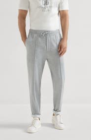 Brunello Cucinelli Double cloth trousers