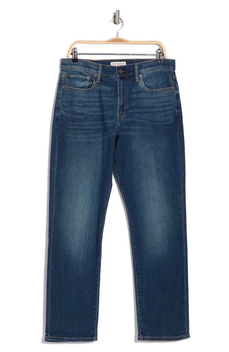 Lucky Brand 410 Athletic Straight Jeans, Alternate, color,