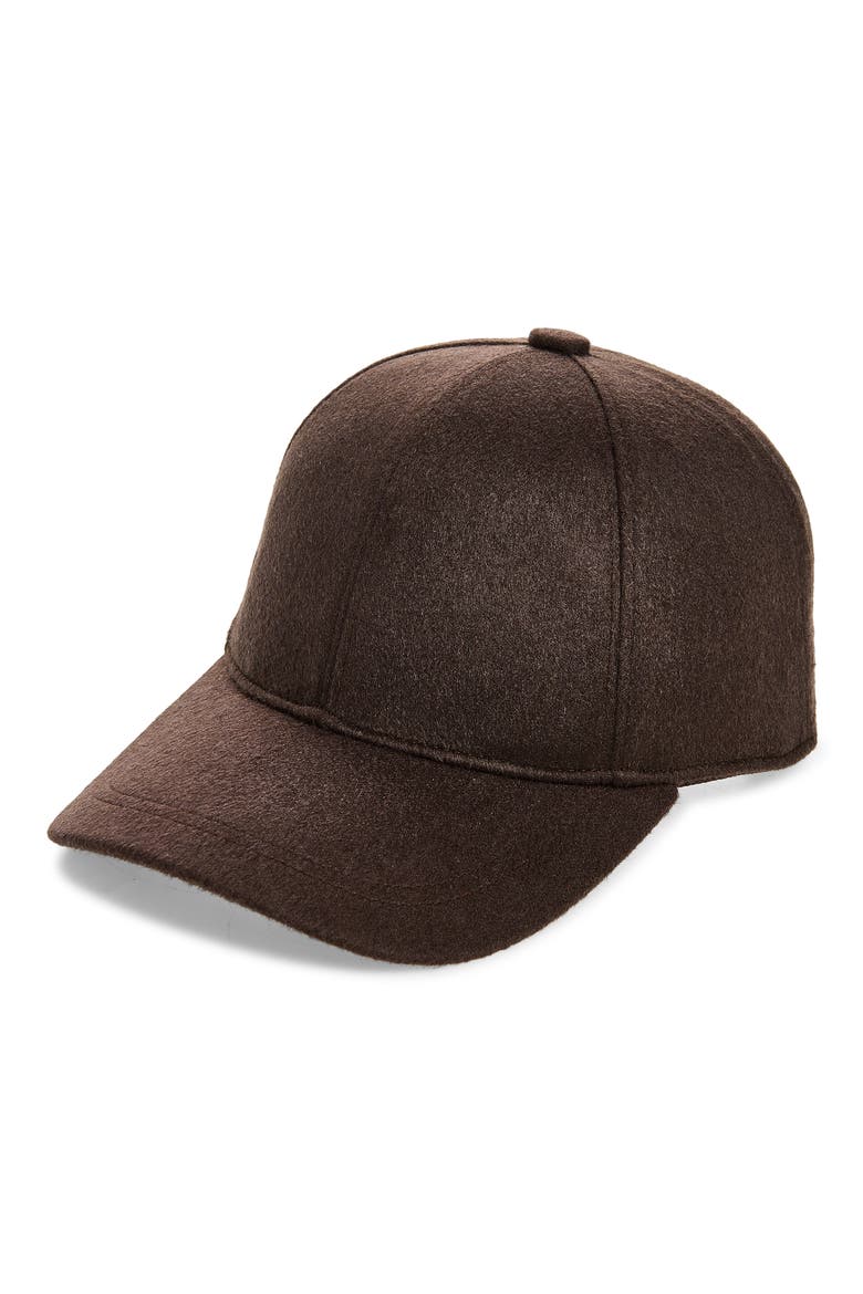 Cashmere Baseball Cap, Main, color, MIDLAND