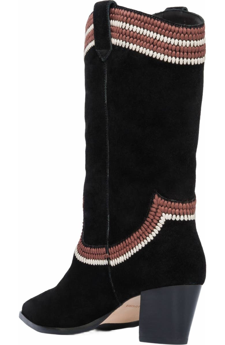 Bernardo Footwear Fremont Embroidered Western Boot, Alternate, color,