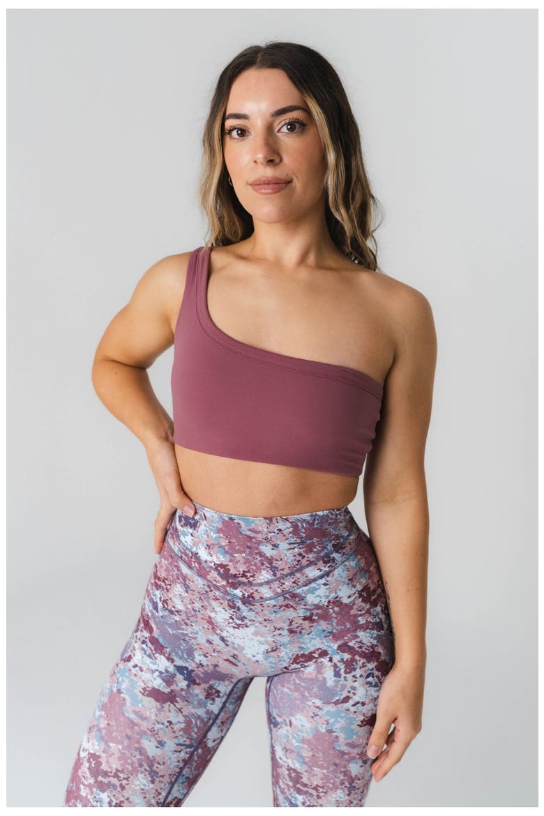 Cloud II Asym Bra, Main, color, Mauve