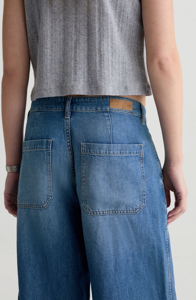 AG Stella High Waist Wide Leg Jeans, Alternate, color, 