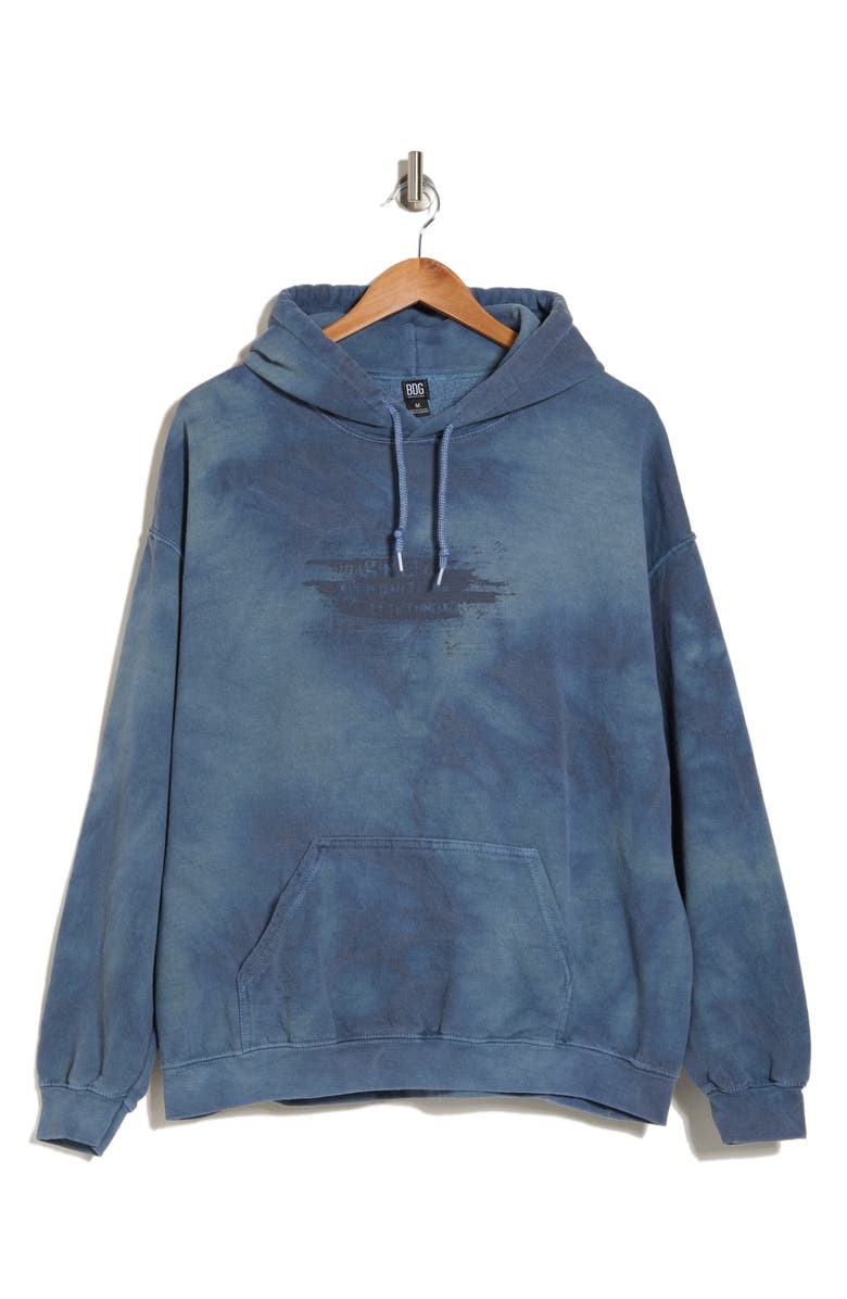 BDG Urban Outfitters Tie-Dye Unmatch Paral Pullover Hoodie, Alternate, color, 
