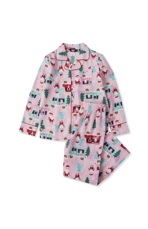 Kids Flannel 2 Piece Pajama Set