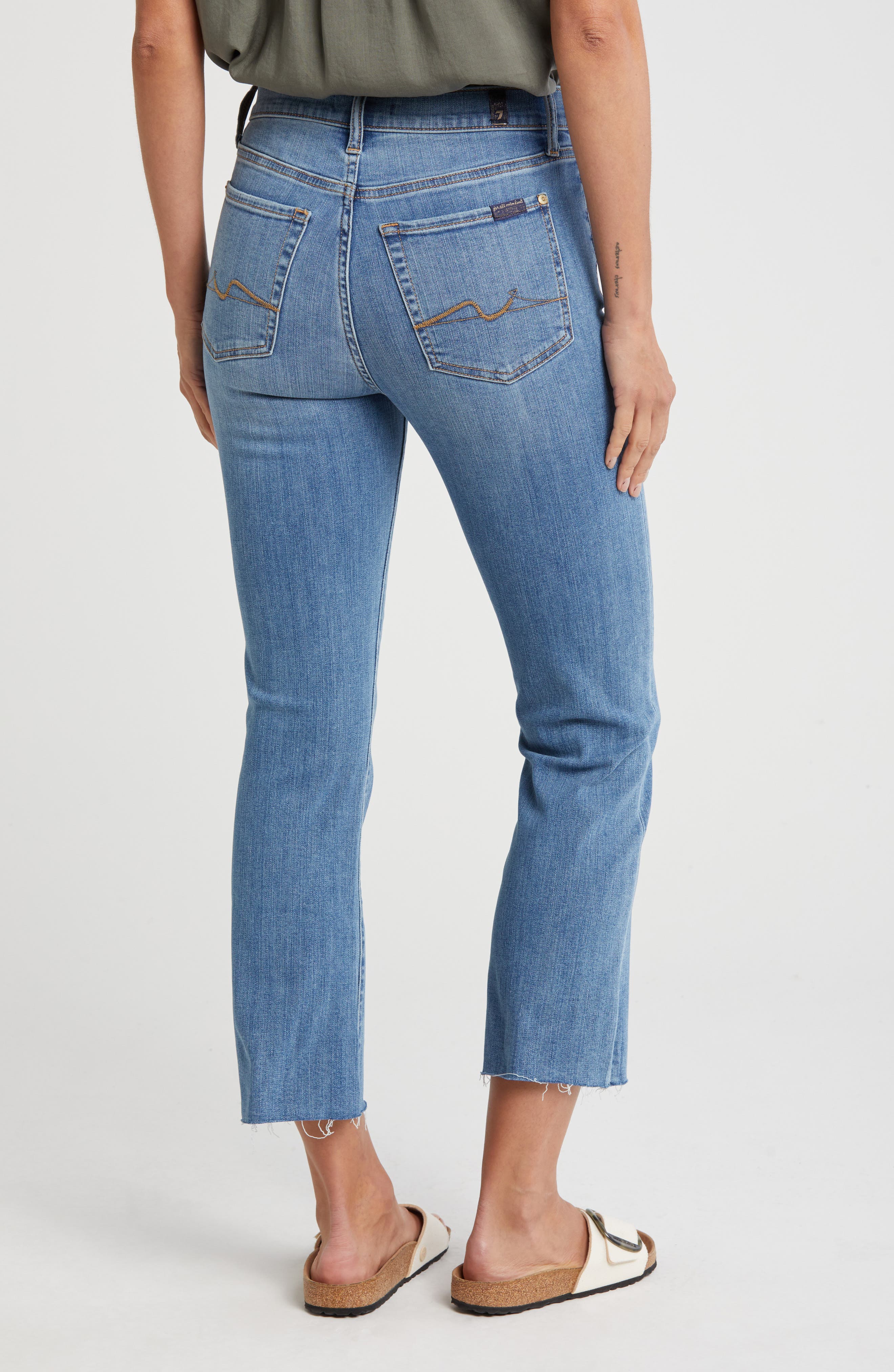 High Waist Slim Kick Jeans - image 2