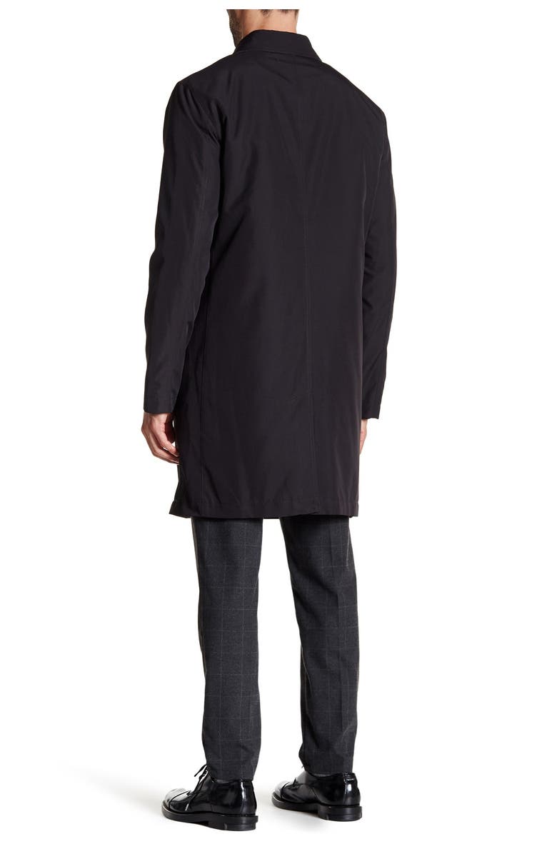 Cole Haan Solid Trench Rain Coat, Alternate, color,