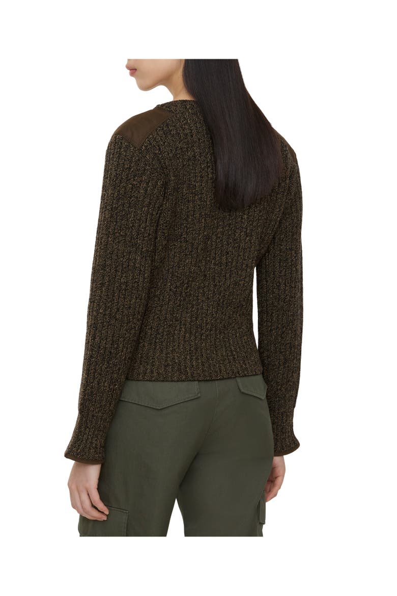 Wool Cashmere Sweater, Alternate, color, Juniper green